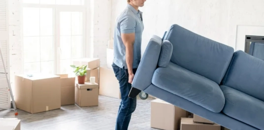 Как разобрать диван для перевозки