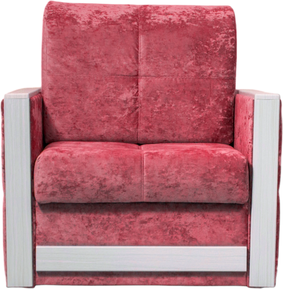 Кресло-кровать Адель 2, Краш 25, Рамух белый 