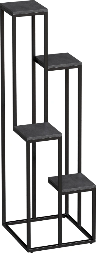 Стеллаж декоративный Нора, графит