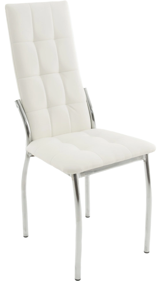 Стул Чинзано, мягкий, батлер 08, экокожа, каркас хром