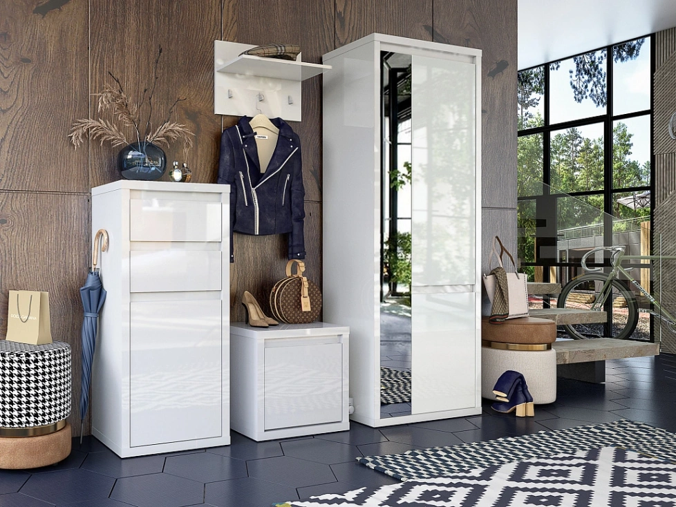 Модульная прихожая Норден 1, белый