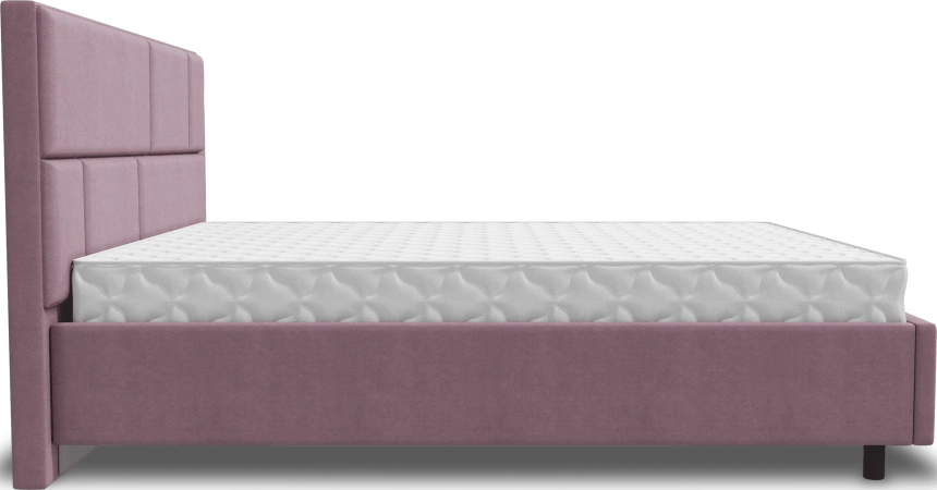 Кровать Невада 3, мягкая, полутораспальная, 140x200, Fresh Deep Lavender