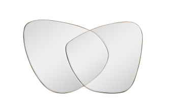 Зеркало настенное 58DB-23406, двойное 