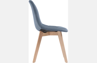 Стул Filip, blue / wood