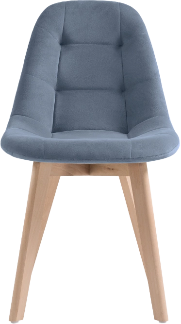 Стул Filip, blue / wood