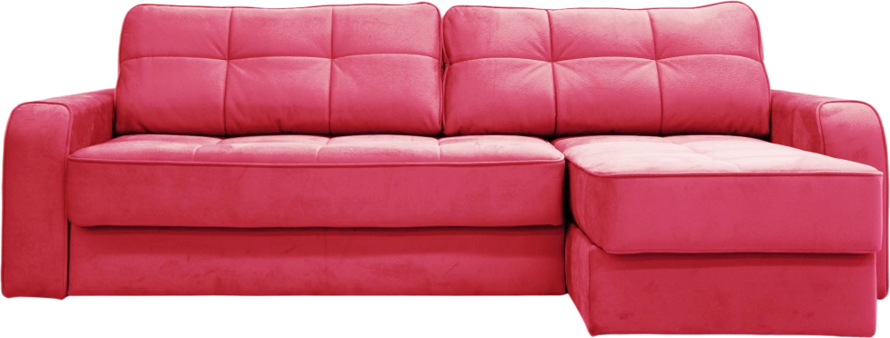 Диван угловой Кембридж, SHAGGY RED