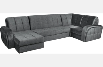 Диван угловой Блэквуд 155, Kleo grey