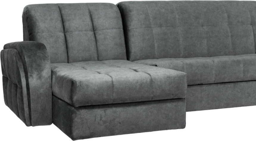 Диван угловой Блэквуд 155, Kleo grey