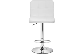 Барный стул Paskal, white / chrome