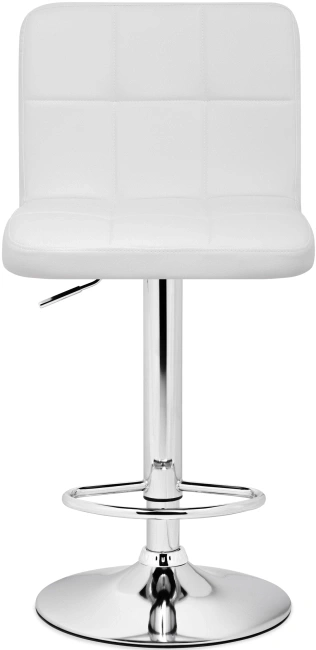 Барный стул Paskal, white / chrome