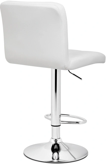 Барный стул Paskal, white / chrome