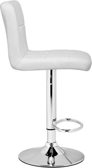 Барный стул Paskal, white / chrome