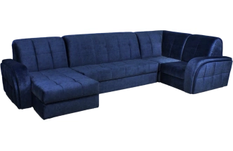 Диван угловой Блэквуд 155, Kleo blue