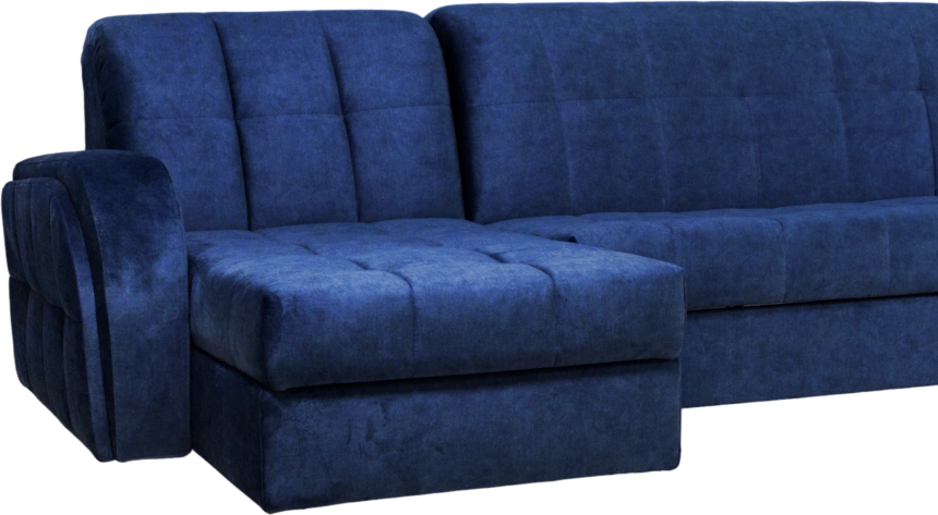 Диван угловой Блэквуд 155, Kleo blue