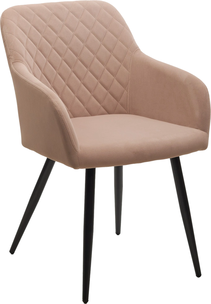 Стул Brandy, мягкий, 505-4 Латте, велюр