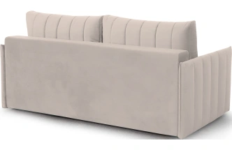 Диван-кровать Пекин, двухместный, мора бежевый