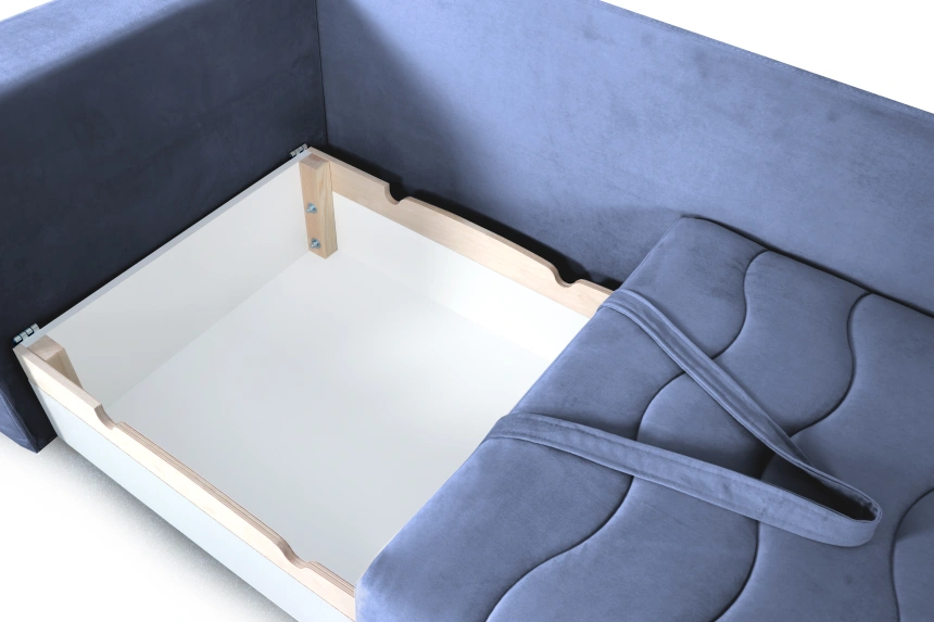 Диван-кровать Орион, правый, торонто зеленый