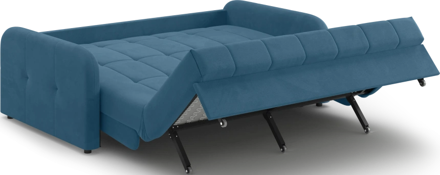 Диван прямой Гаспар 180, модель 045, Happy 792 (голубой)