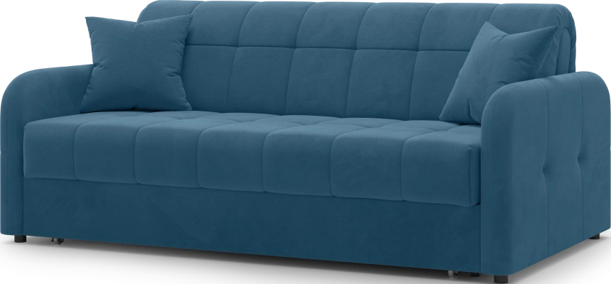 Диван прямой Гаспар 180, модель 045, Happy 792 (голубой)