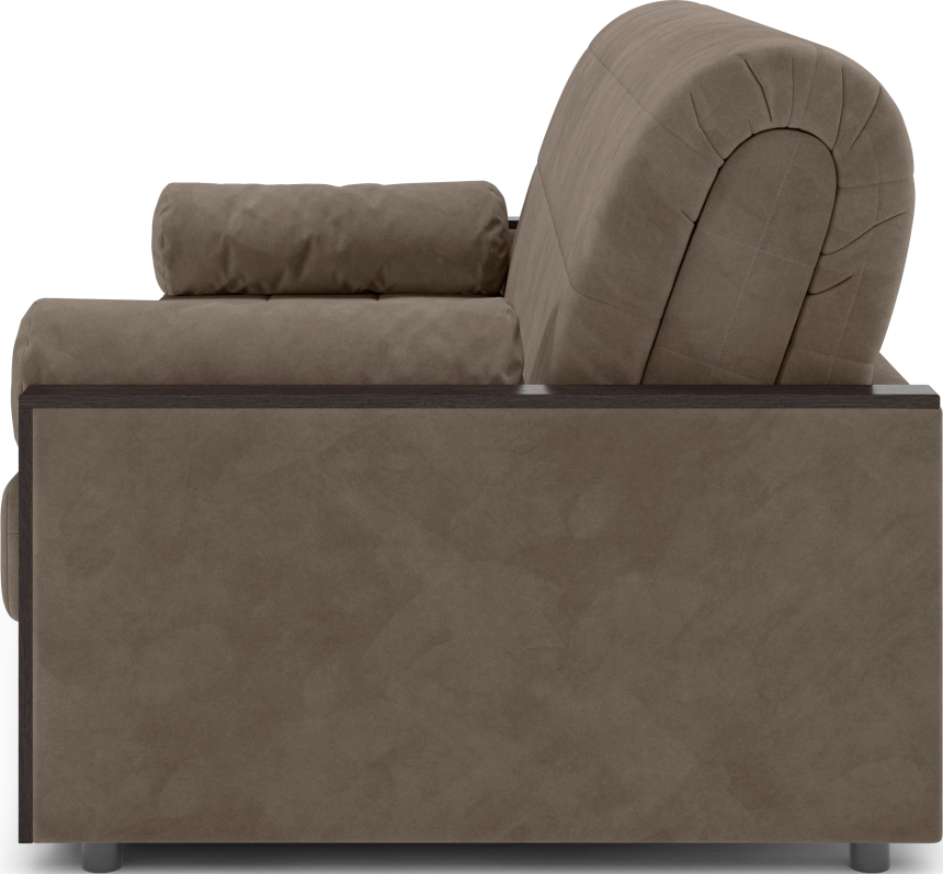 Диван прямой Токио 160, модель 062, Ultra Beige (бежевый) / венге