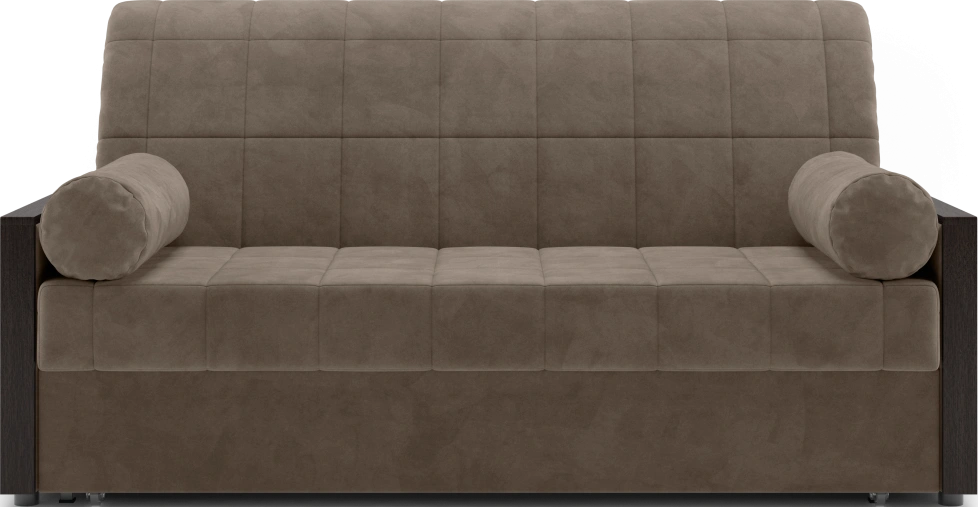 Диван прямой Токио 160, модель 062, Ultra Beige (бежевый) / венге