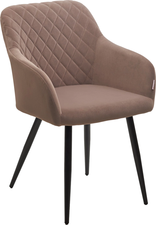 Стул Brandy, мягкий, 505-5 Тауп, велюр 