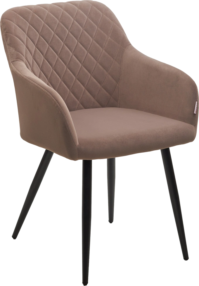 Стул Brandy, мягкий, 505-5 Тауп, велюр 