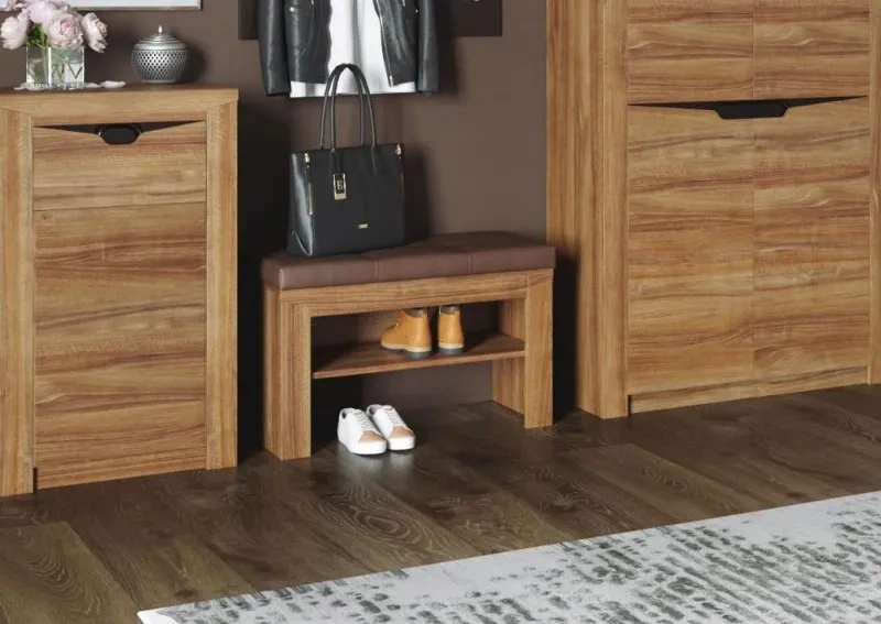 Тумба для обуви Соренто, дуб стирлинг