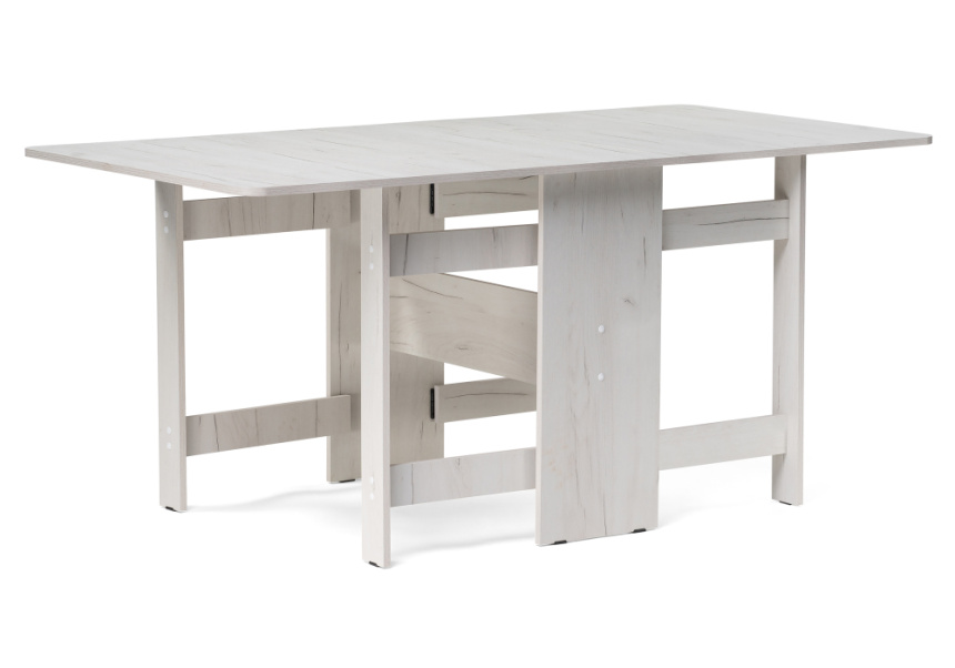 Стол-книжка Йентель, 170x85x76, дуб крафт белый
