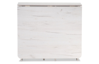 Стол-книжка Йентель, 170x85x76, дуб крафт белый