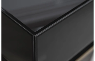 Туалетный столик KFG058, черный / золото