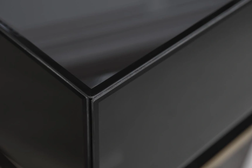 Туалетный столик KFG058, черный / золото