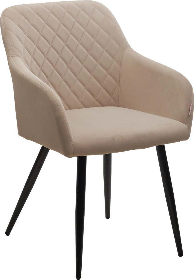 Стул Brandy, мягкий, 505-7 Капучино, велюр