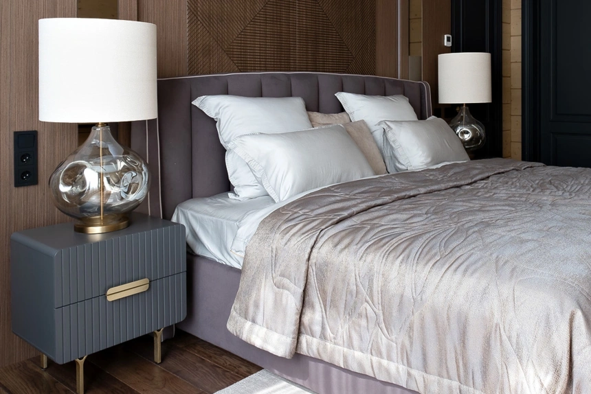 Тумба прикроватная 40AD-CB0005A, с ящиками