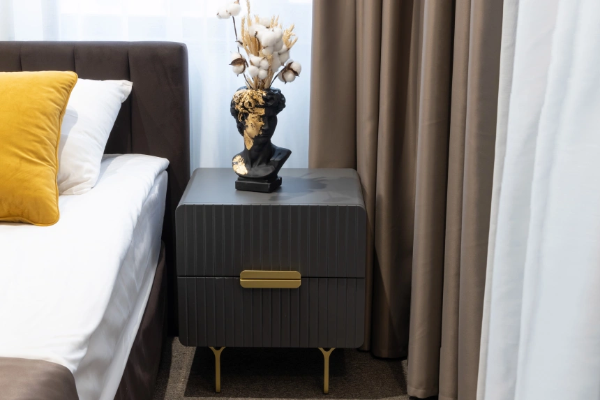 Тумба прикроватная 40AD-CB0005A, с ящиками