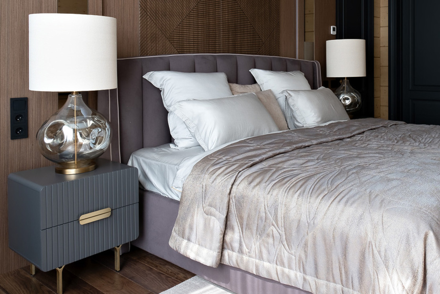 Тумба прикроватная 40AD-CB0005A, с ящиками