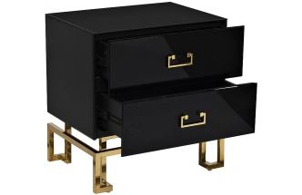 Тумба прикроватная KFG059, с ящиками