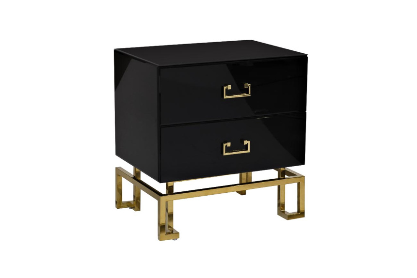 Тумба прикроватная KFG059, с ящиками