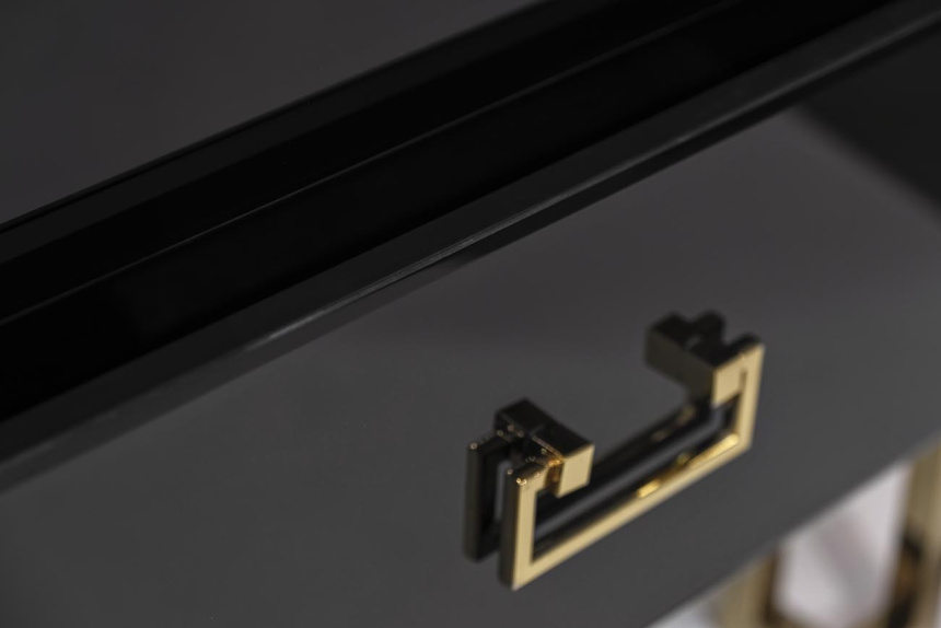 Тумба прикроватная KFG059, с ящиками