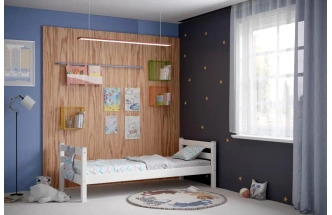 Кровать детская Соня-1, 80*190, зеленый