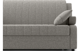 Диван прямой двухместный Марс 140, модель 066, Morelia 80 (светло-серый)