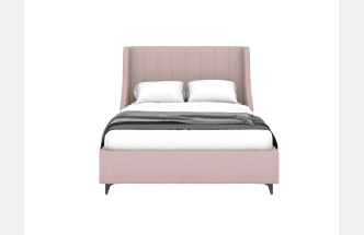 Кровать Жаклин Люкс с/м 180x200 Romano lilac