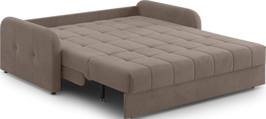 Диван прямой Гаспар 180, модель 045, Happy 233 (коричневый)