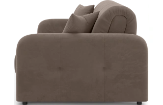 Диван прямой Гаспар 180, модель 045, Happy 233 (коричневый)