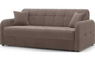 Диван прямой Гаспар 180, модель 045, Happy 233 (коричневый)