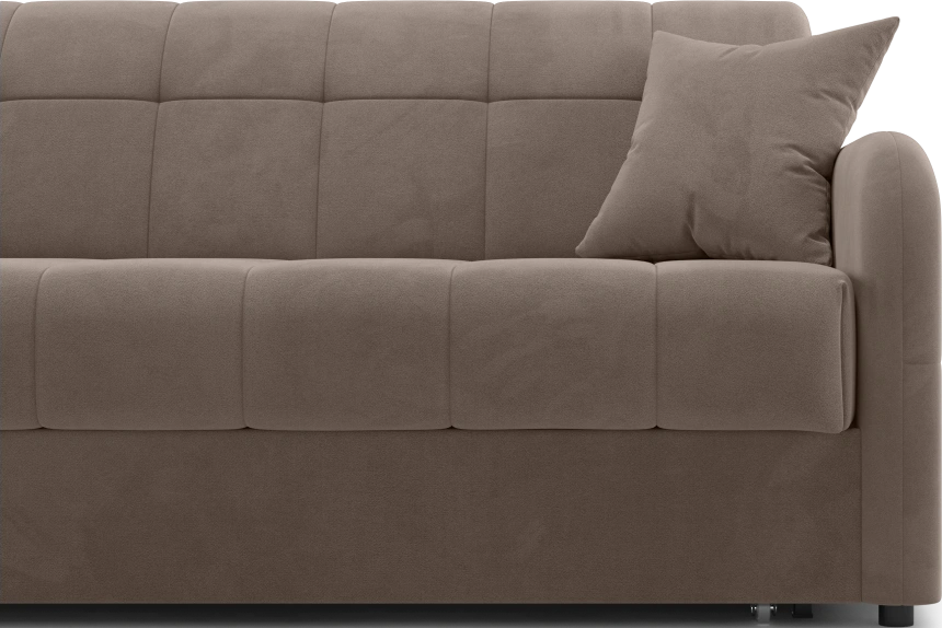 Диван прямой Гаспар 180, модель 045, Happy 233 (коричневый)