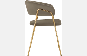 Стул Kamelia 1, cappuccino / gold
