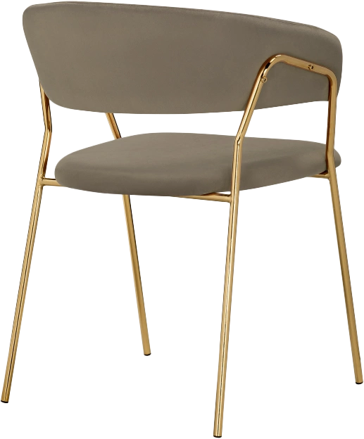Стул Kamelia 1, cappuccino / gold