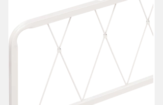 Кровать Иоханна 18, 90x200, белая