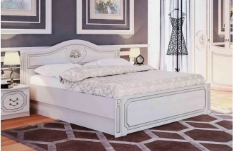 Кровать Верона 160, двуспальная, кофе 10 / капучино